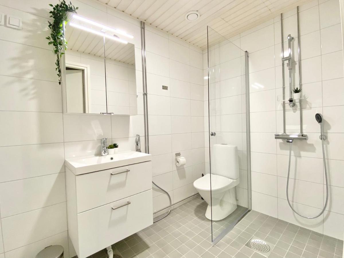City Home Finland Arena Suite - Perfect Location With City View 탐페레 외부 사진