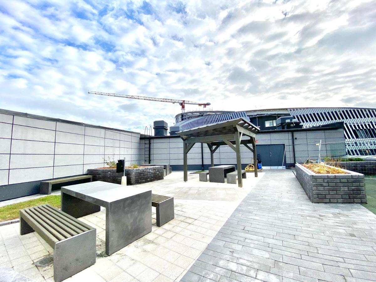 City Home Finland Arena Suite - Perfect Location With City View 탐페레 외부 사진