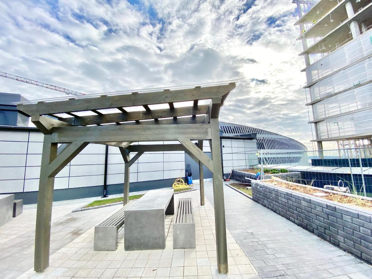 City Home Finland Arena Suite - Perfect Location With City View 탐페레 외부 사진