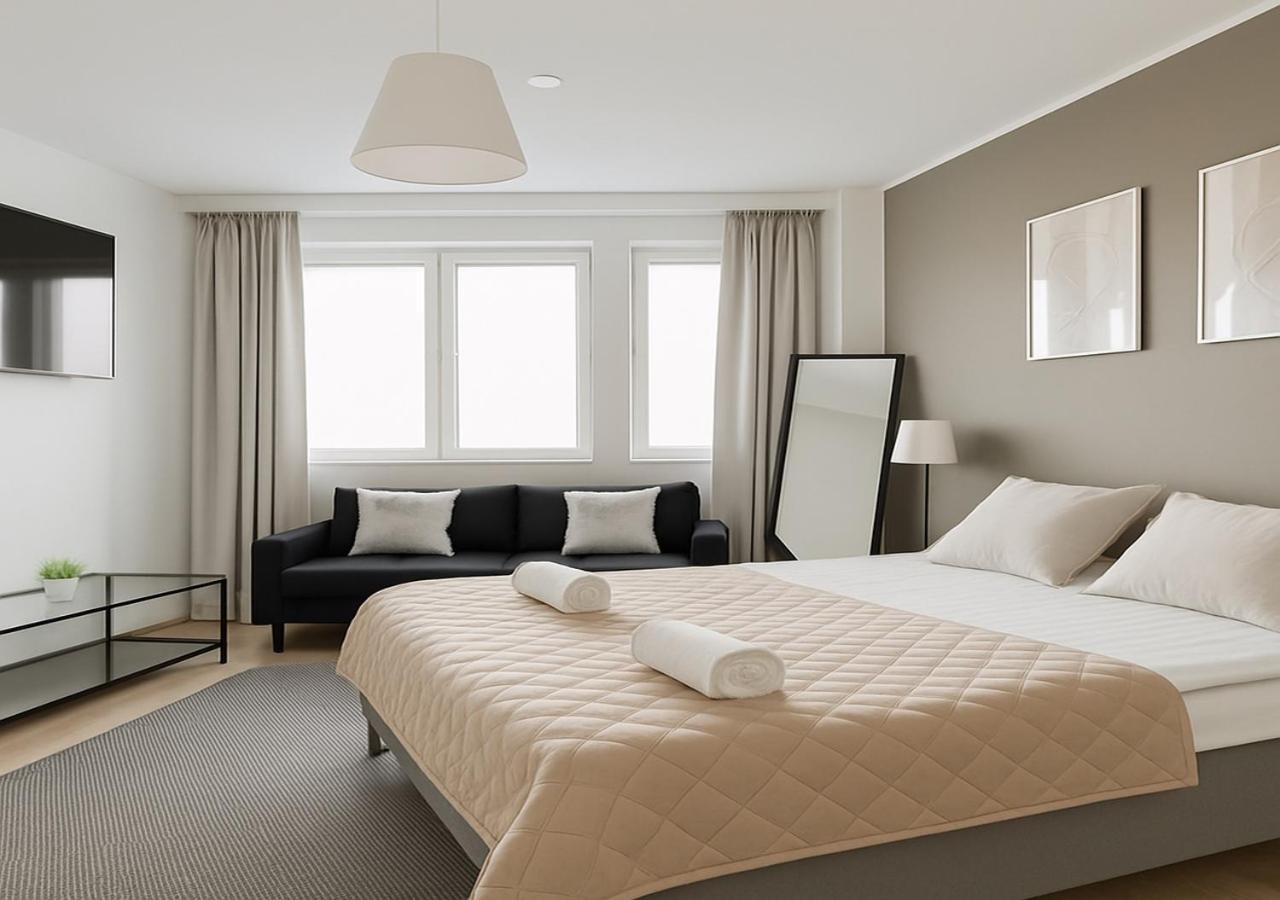 City Home Finland Arena Suite - Perfect Location With City View 탐페레 외부 사진